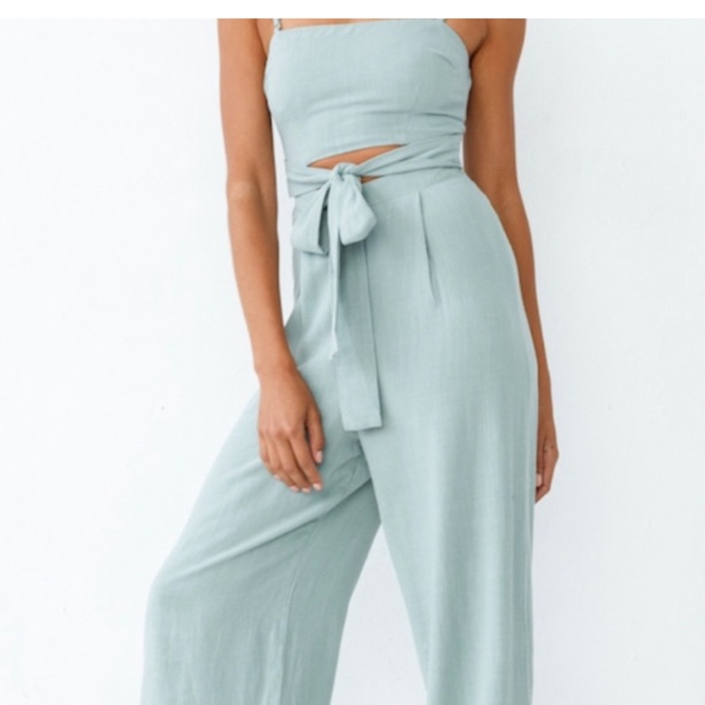 hello Molly pop records jumpsuit